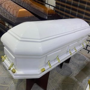 Pure Haven White Poplar Casket